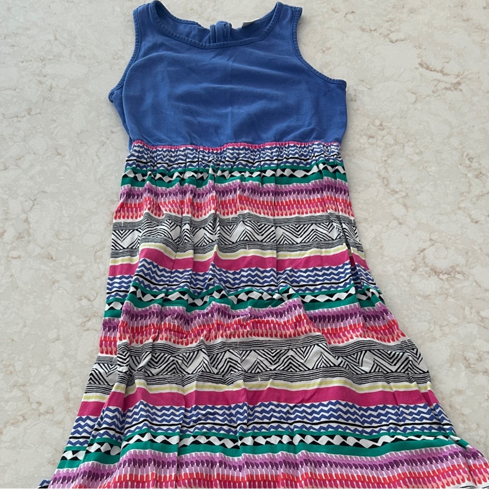 Gymboree Multicolor Geometric Patterned Maxi Dress
